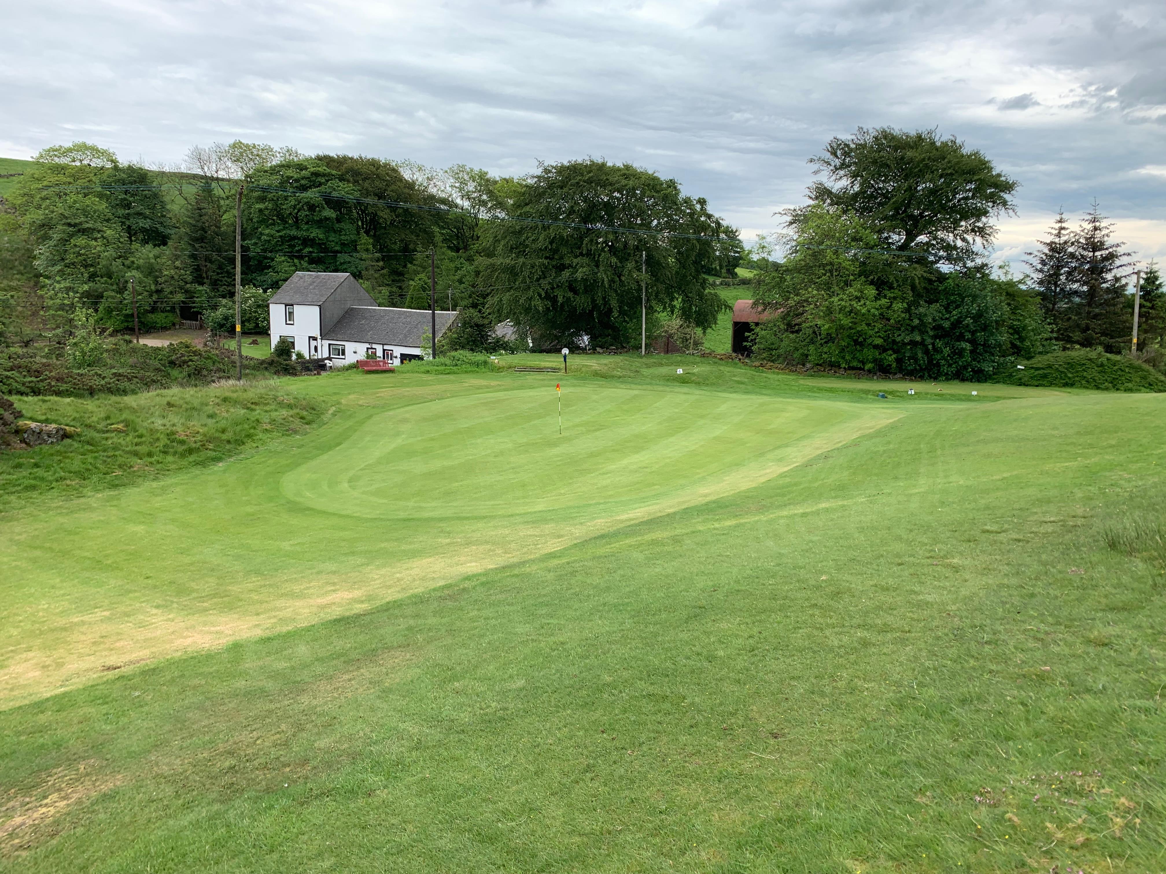 Hole 3 — view of the green